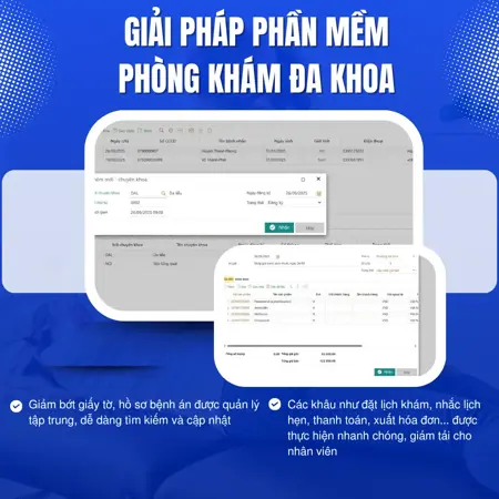 Giải pháp phần mềm Phòng Khám Đa Khoa