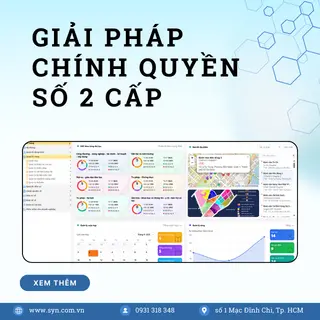 Phần mềm quản trị chính quyền 2 cấp