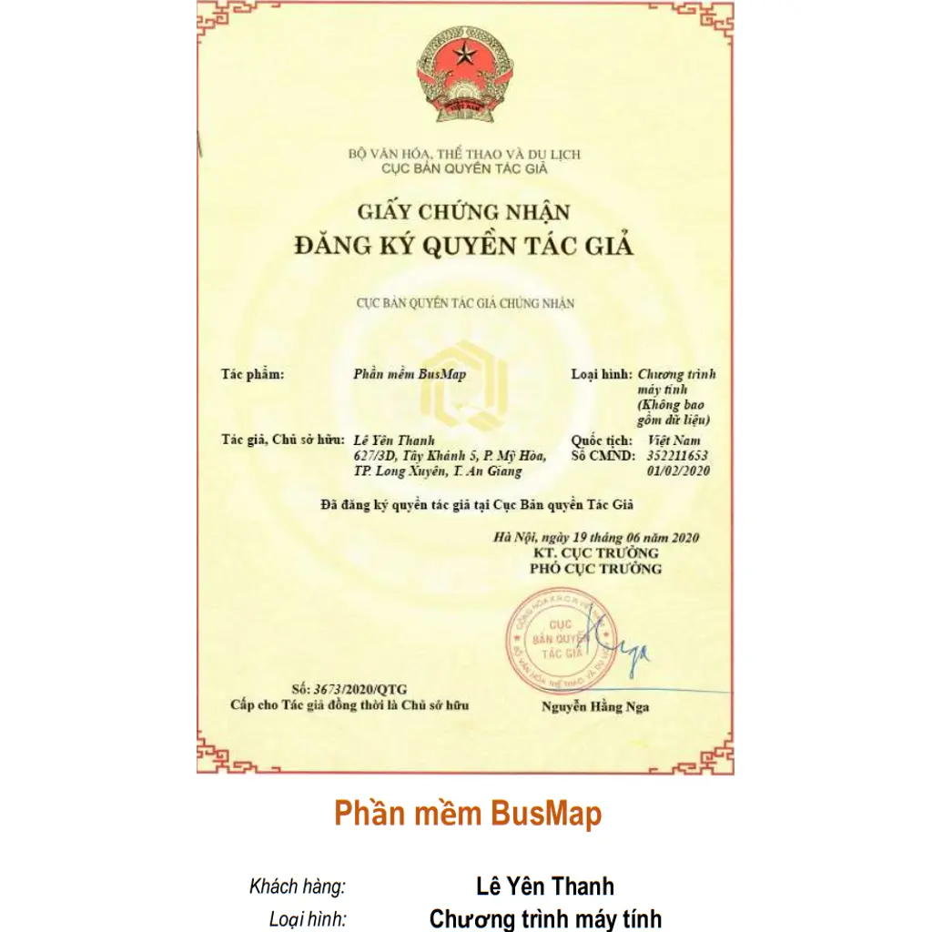 Phần mềm BusMap