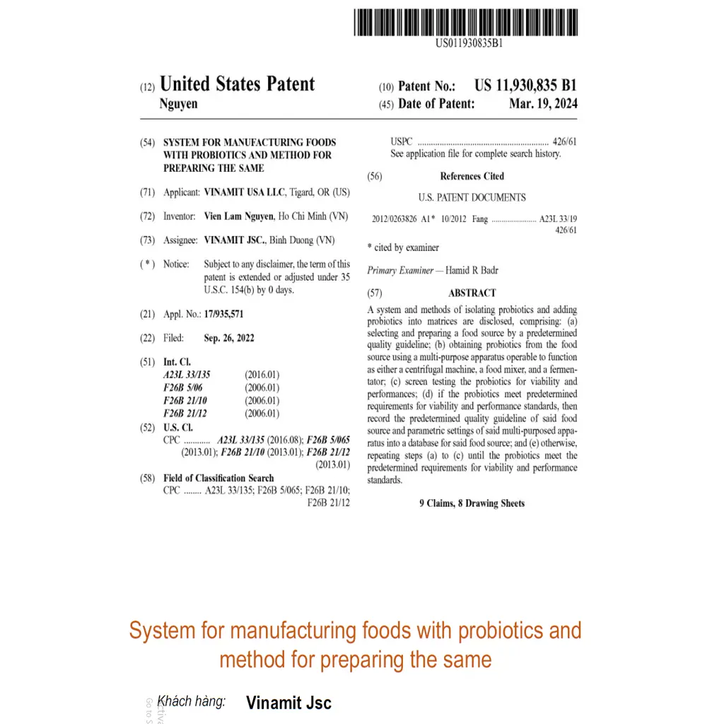 System for manufacturing foods with probiotics and method for preparing the same