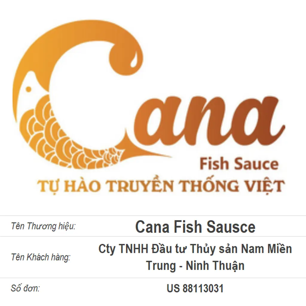Cana Fish Sausce
