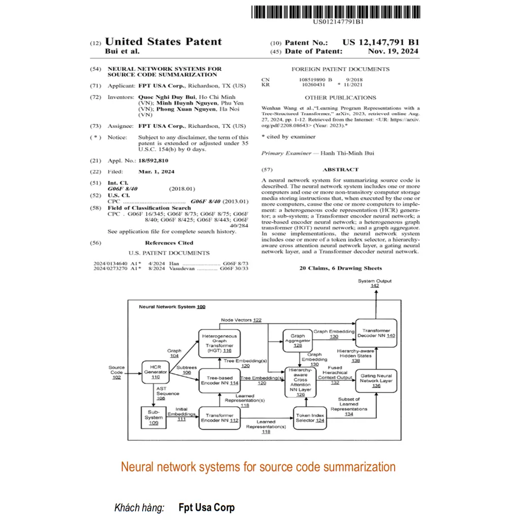 Neural network systems for source code summarization