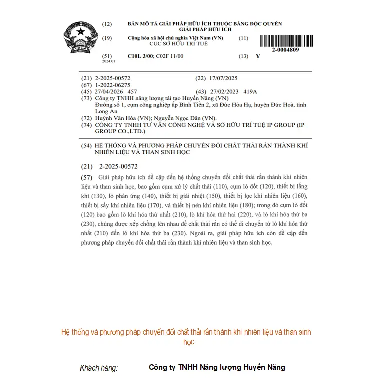 Hệ thống và phương pháp chuyển đổi chất thải rắn thành khí nhiên liệu và than sinh học